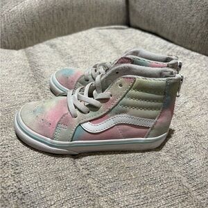 Vans Kids High-Top Sneakers - Pastel Tie-Dye